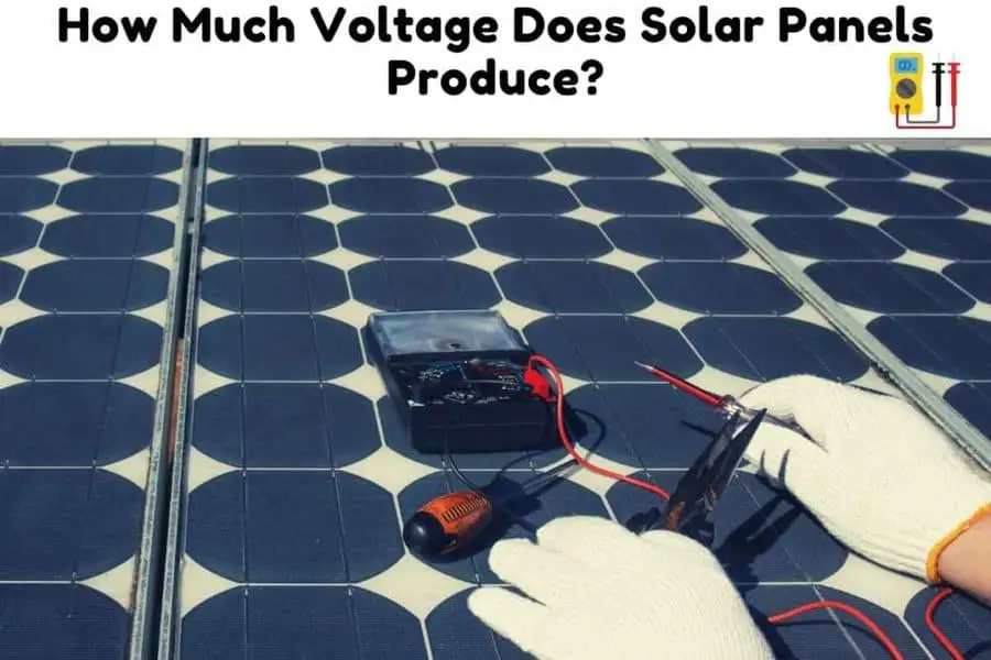 how-much-voltage-does-solar-panels-produce-solar-portable-panel